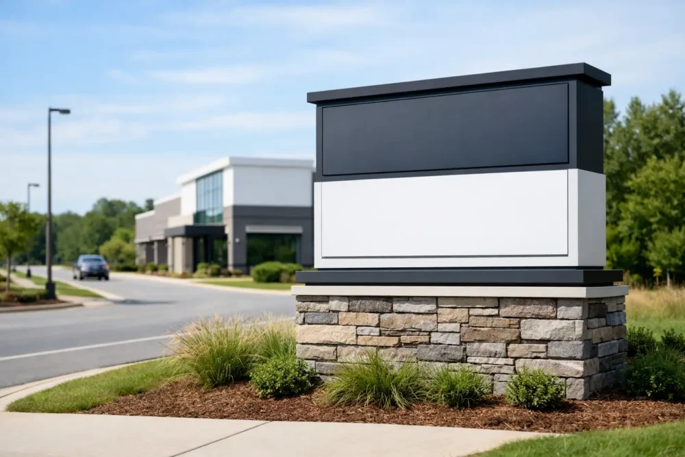 Monument Signs for Businesses That Get Seen
