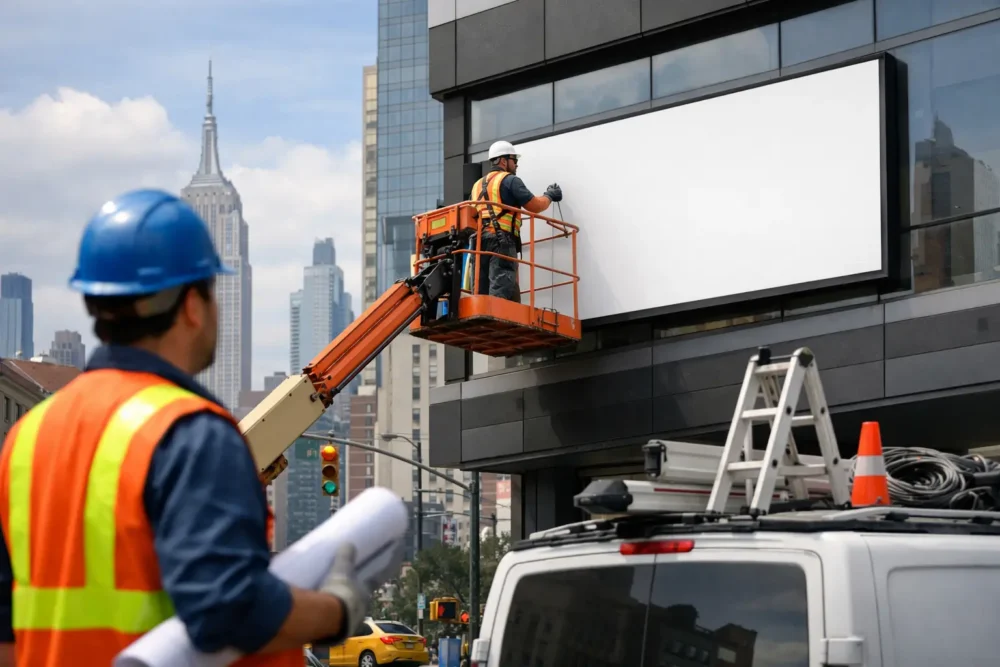 How to Prepare for Sign Installation in NYC